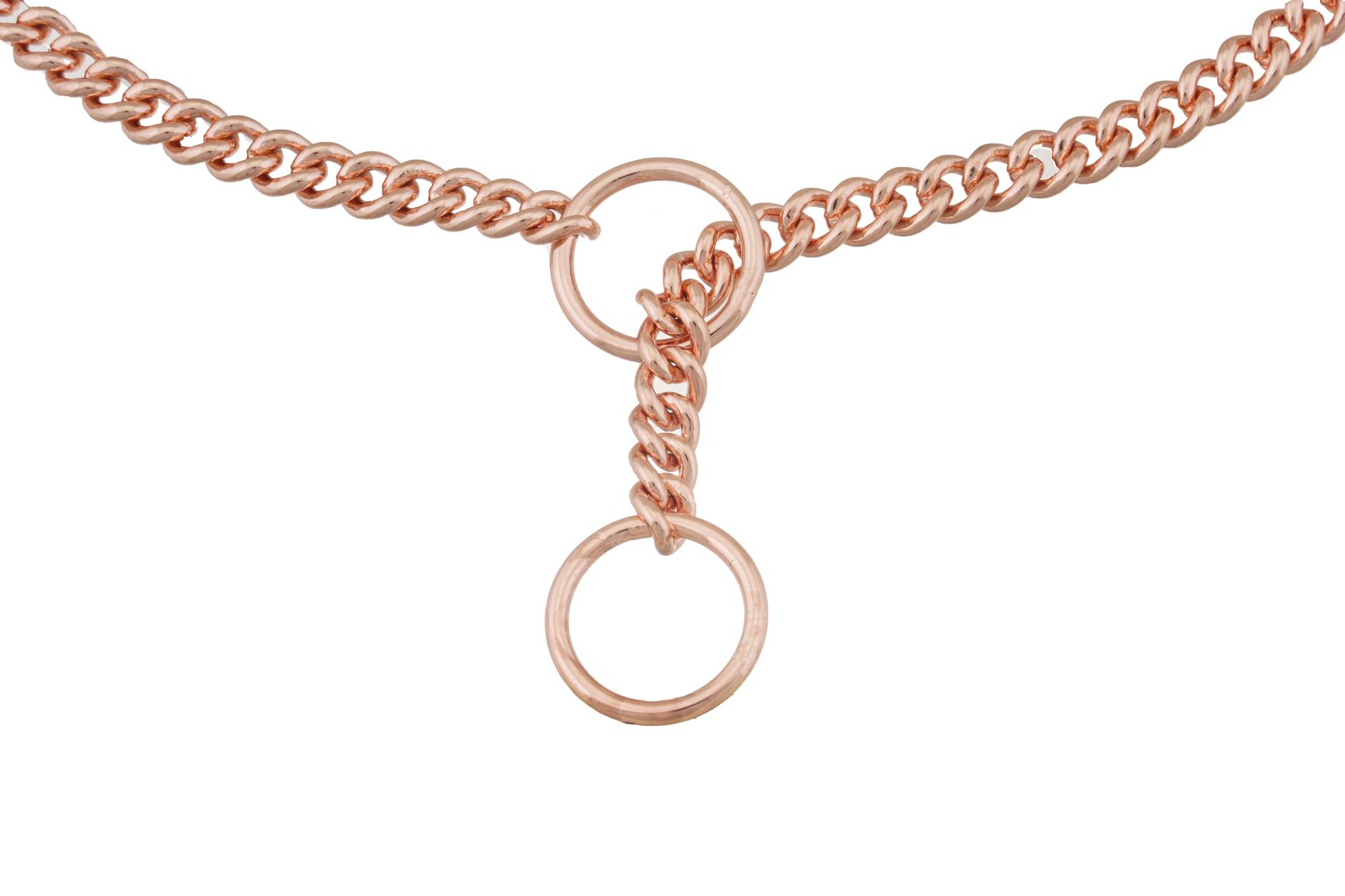 Slip Curve Show Chain Collar
