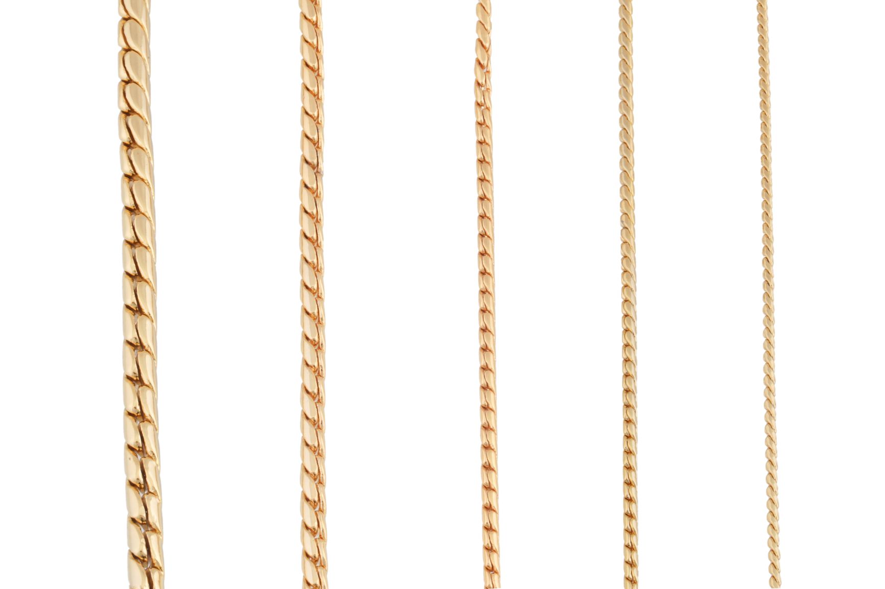 Dog Show Slip Snake Chain Collars
