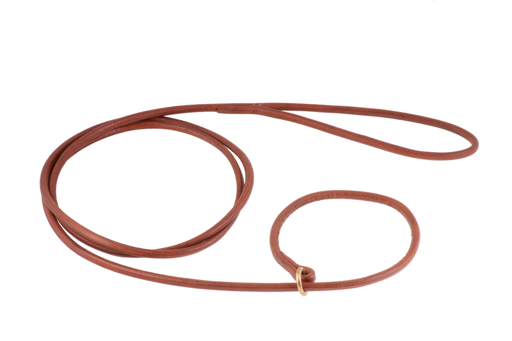 Round Leather Dog Leads