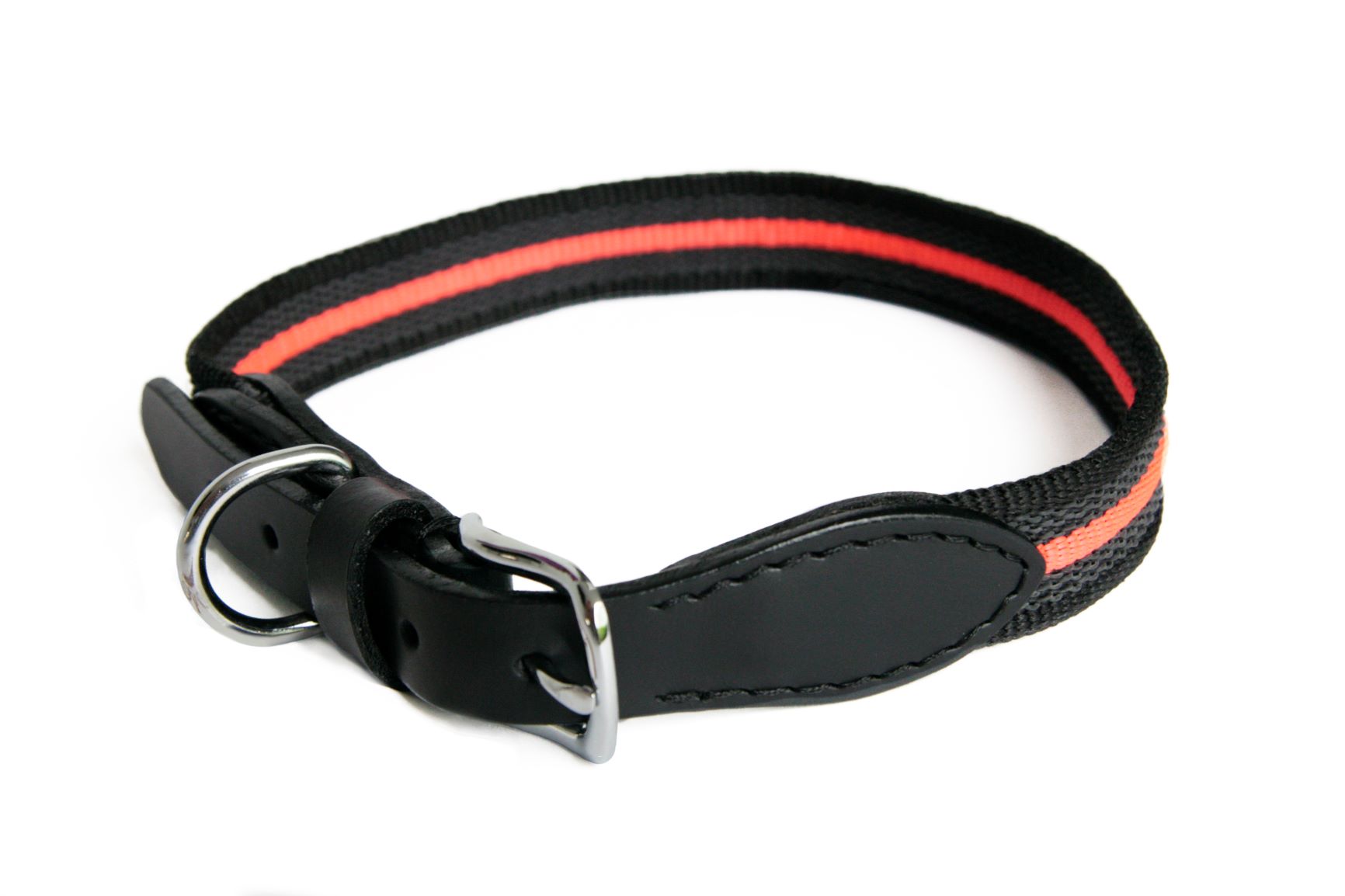 Reflective Anti-Slip Dog Collar with Buckle