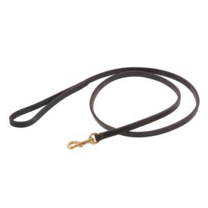 Flat Leather Snap Leads