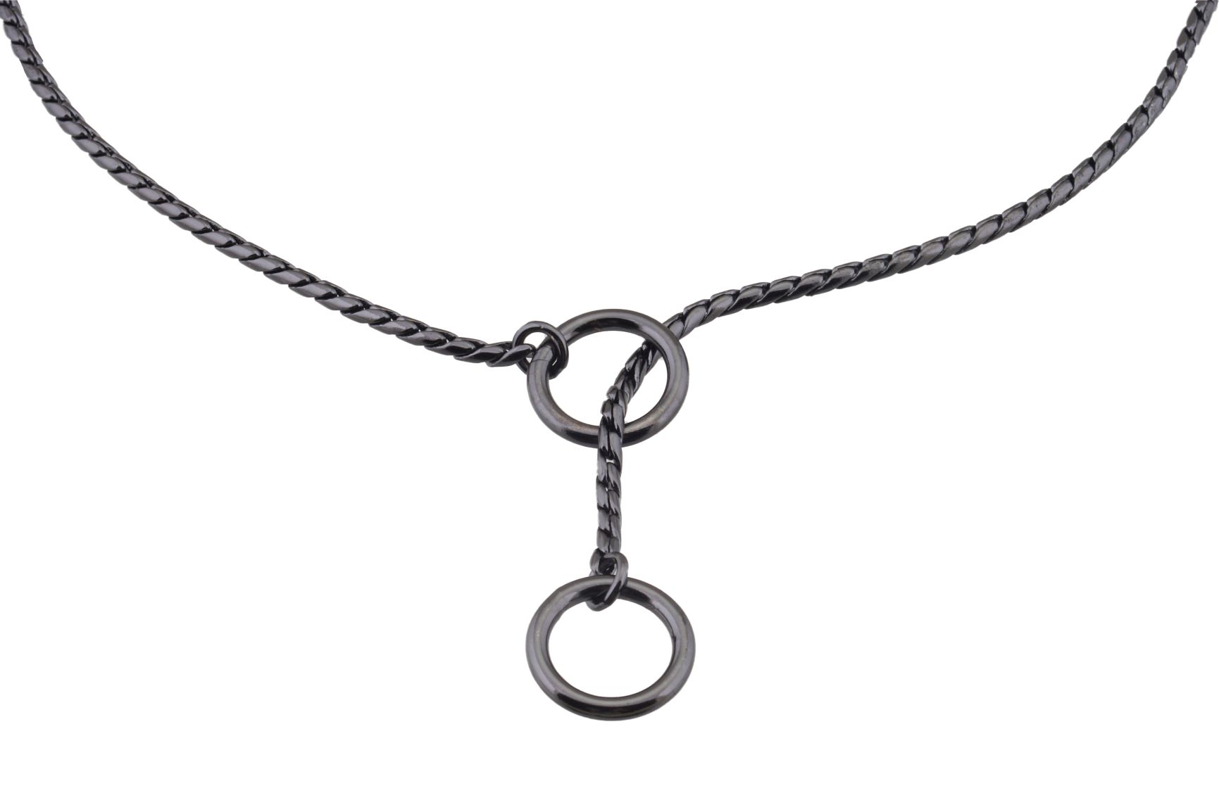 Slip Snake Show Chain Collar