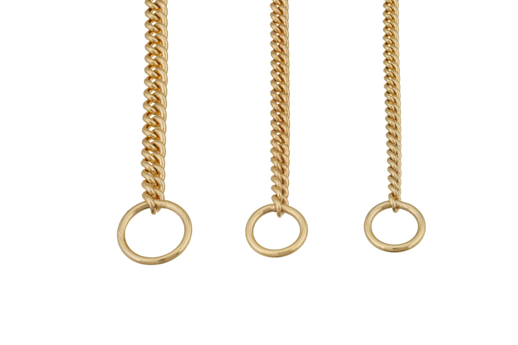 Slip Curve Show Chain Collar